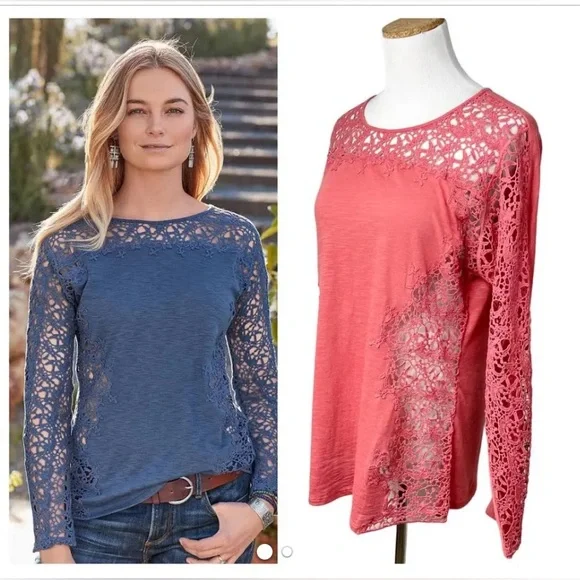 Sundance Lilys Paramour Long Sleeve Top - Picture 1 of 6